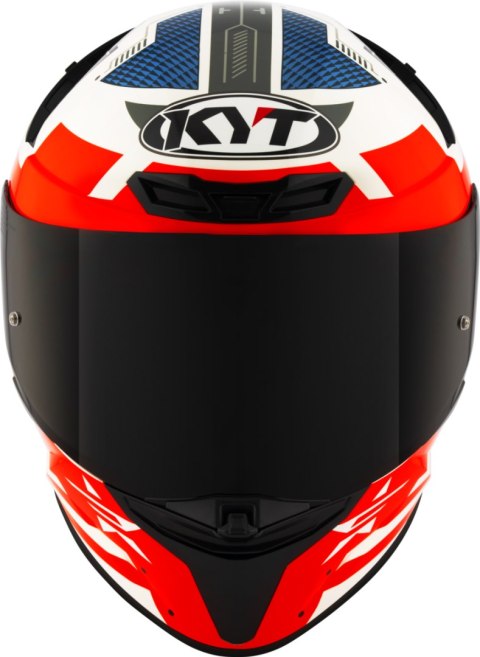 Kask motocyklowy KYT TT-REVO FUSELAGE Czerwony