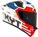 Kask motocyklowy KYT TT-REVO FUSELAGE Czerwony