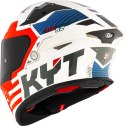 Kask motocyklowy KYT TT-REVO FUSELAGE Czerwony