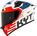 Kask motocyklowy KYT TT-REVO FUSELAGE Czerwony