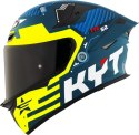 Kask motocyklowy KYT TT-REVO FUSELAGE MATT Żółty