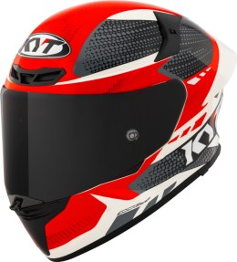 Kask motocyklowy KYT TT-REVO GEAR Czarny/Czerwony