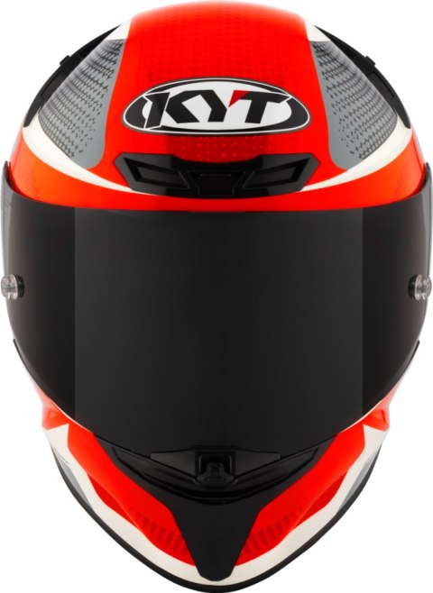 Kask motocyklowy KYT TT-REVO GEAR Czarny/Czerwony