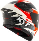 Kask motocyklowy KYT TT-REVO GEAR Czarny/Czerwony
