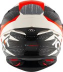 Kask motocyklowy KYT TT-REVO GEAR Czarny/Czerwony