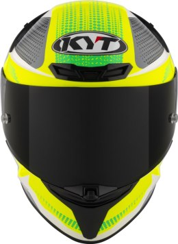 Kask motocyklowy KYT TT-REVO GEAR Czarny/Żółty