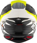 Kask motocyklowy KYT TT-REVO GEAR Czarny/Żółty