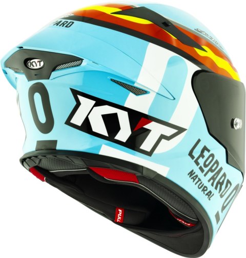 Kask motocyklowy KYT TT-REVO LEOPARD REPLICA SPANIARD