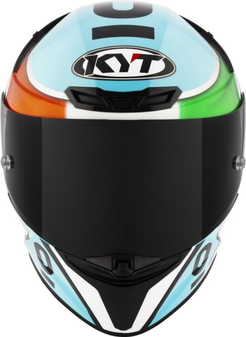 Kask motocyklowy KYT TT-REVO LEOPARD REPLICA TRICOLORE