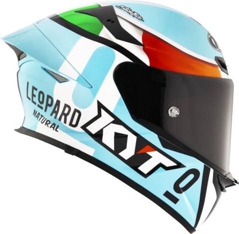 Kask motocyklowy KYT TT-REVO LEOPARD REPLICA TRICOLORE