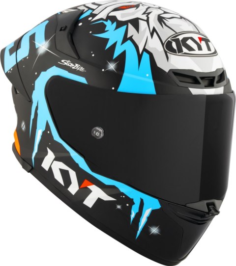 Kask motocyklowy KYT TT-REVO MASIA REP. WINTER TEST MATT