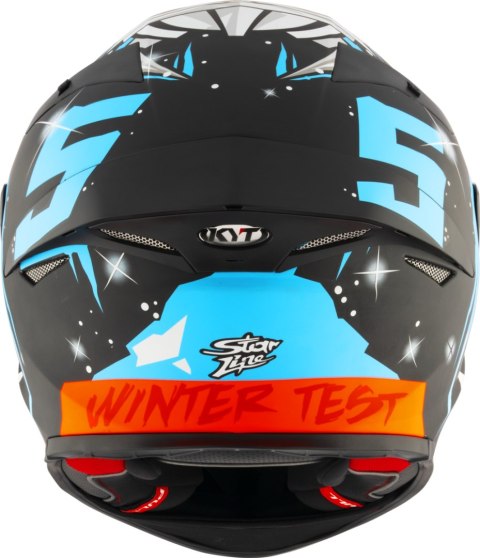 Kask motocyklowy KYT TT-REVO MASIA REP. WINTER TEST MATT