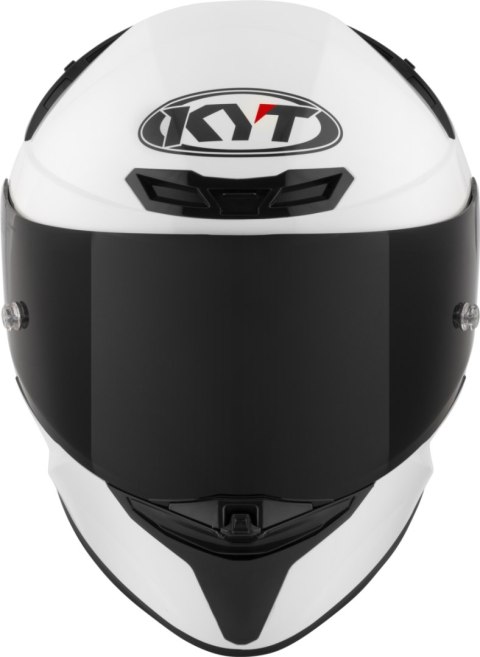 Kask motocyklowy KYT TT-REVO PLAIN Biały