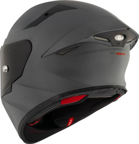 Kask motocyklowy KYT TT-REVO PLAIN MATT Szary