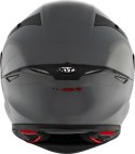 Kask motocyklowy KYT TT-REVO PLAIN Szary