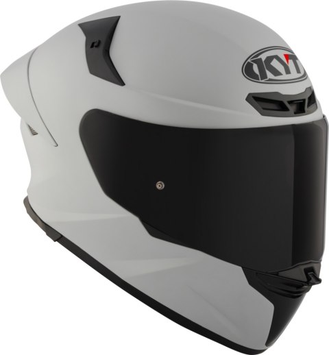 Kask motocyklowy KYT TT-REVO PLAIN MATT Asp Szary