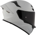 Kask motocyklowy KYT TT-REVO PLAIN MATT Asp Szary