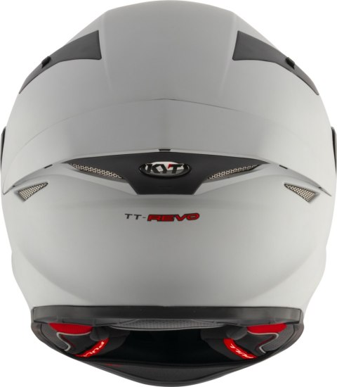 Kask motocyklowy KYT TT-REVO PLAIN MATT Asp Szary
