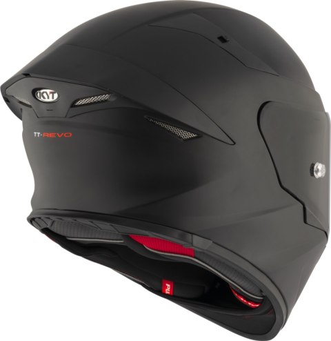 Kask motocyklowy KYT TT-REVO PLAIN MATT Czarny