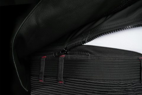 Jeansy motocyklowe czarne Tourismo Men 4SR