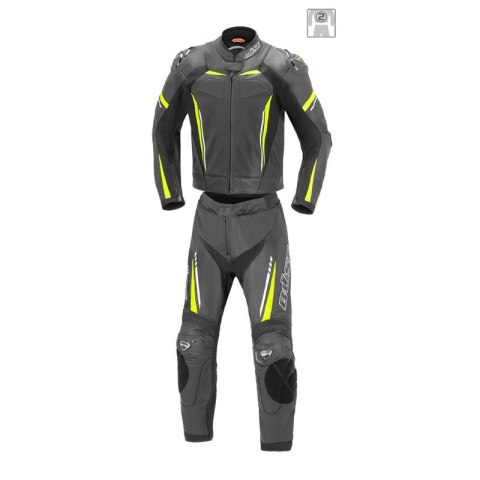 Kombinezon motocyklowy męski BUSE Imola czarno-żółty 56