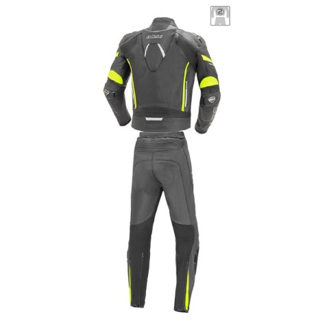 Kombinezon motocyklowy męski BUSE Imola czarno-żółty 56