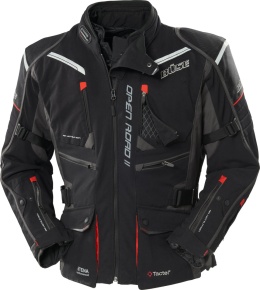 Kurtka motocyklowa BUSE Open Road II czarna 64