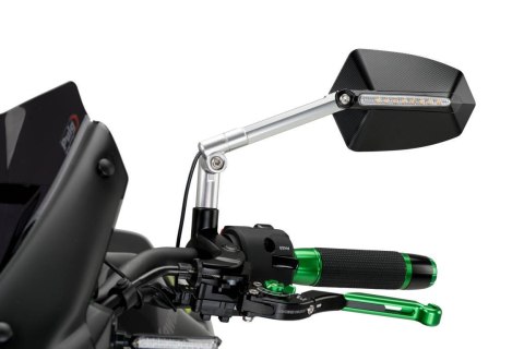 Lusterko PUIG Hi-Tech GTI (lewe, z kierunkowskazem sekwencyjnym)