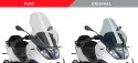 Szyba PUIG V-Tech do Piaggio MP3 350 19-21 / 500 17-22