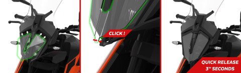 Osłona lampy PUIG do KTM 390 / 790 / 890 Adventure