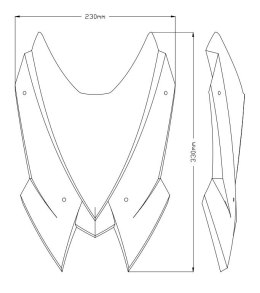 Owiewka PUIG do MV Agusta Brutale 1000RR / RS