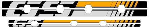 Paski na felgi PUIG do BMW R1200GS / R1250GS 13-23