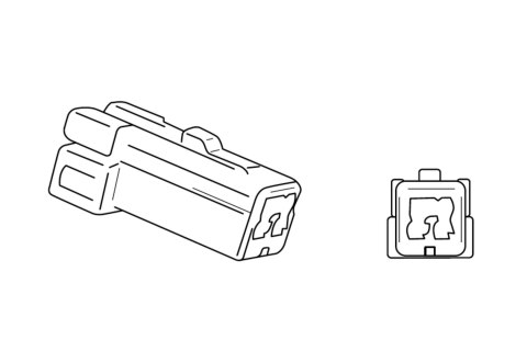 Przewody do podłączenia oświetlenia tablicy do Triumph Speed Triple RS