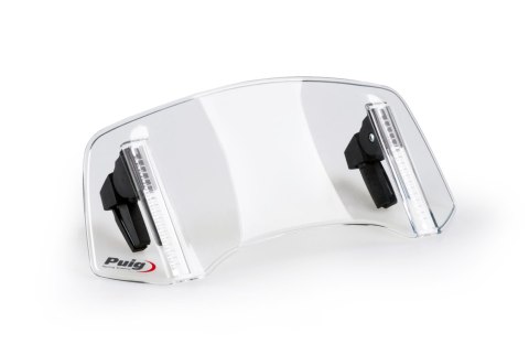Regulowany deflektor PUIG do szyb i owiewek 2.0 (30x13 cm, clip-on)