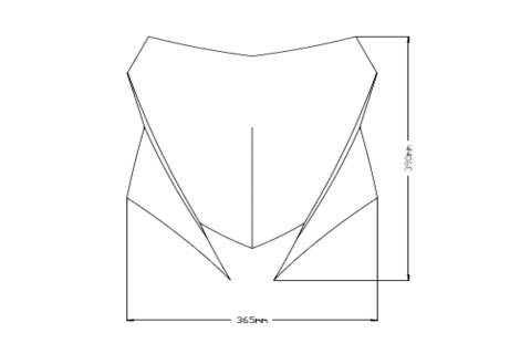 Szyba sportowa PUIG do Ducati Multistrada V4S 21-25