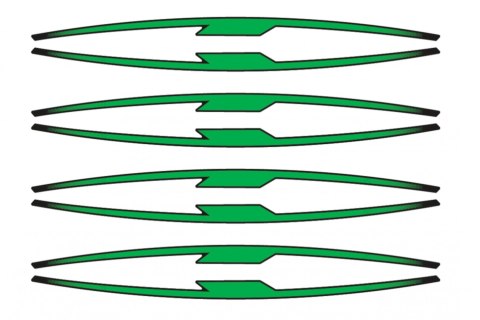 Paski PUIG na felgi (wersja performance)