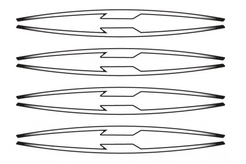 Paski PUIG na felgi (wersja performance)