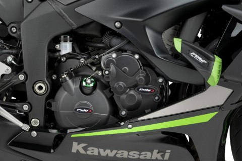 Pokrywy dekli silnika PUIG do Kawasaki ZX-6R 09-25 (FIM)