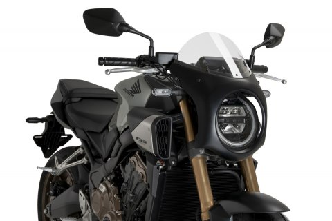 Owiewka PUIG Retrofairing do Honda CB650R 24-25 (czarna)