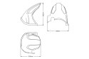 Błotnik tylny PUIG do Yamaha XTZ1200Z Super Tenere 14-20