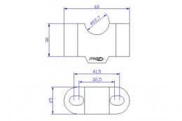 Podwyższenie kierownicy PUIG uniwersalne fi 22 mm (o 30 mm)