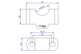 Podwyższenie kierownicy PUIG uniwersalne fi 29 mm (o 30 mm)
