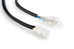 Przewody do podłączenia oświetlenia tablicy w Suzuki GSX-8S i innych