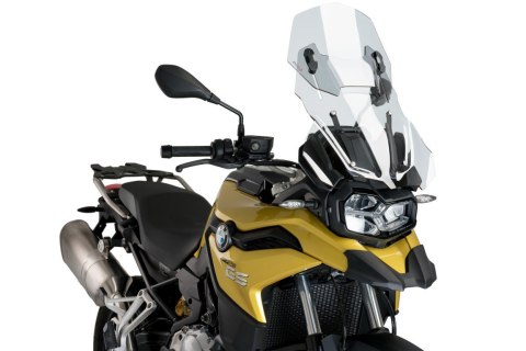 Szyba turyst PUIG BMW F750GS F850GS Adv. 18-24 ze spoilerem OEM Sport