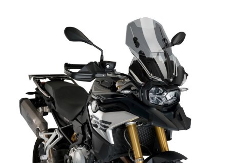 Szyba turyst PUIG BMW F750GS F850GS Adv. 18-24 ze spoilerem, za OEM
