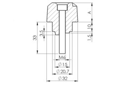 Końcówki kierownicy do Honda CB / CBR / NC (długie)