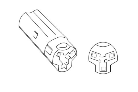 Przewody do podłączenia kierunkowskazów LED do Yamaha