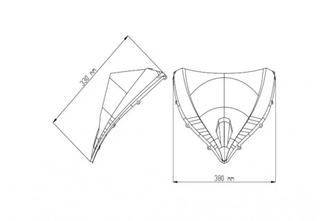 Szyba sportowa PUIG do MV Agusta F4/R / F4 RR 10-15