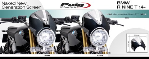 Owiewka PUIG Retrovision do BMW R Nine T 14-24