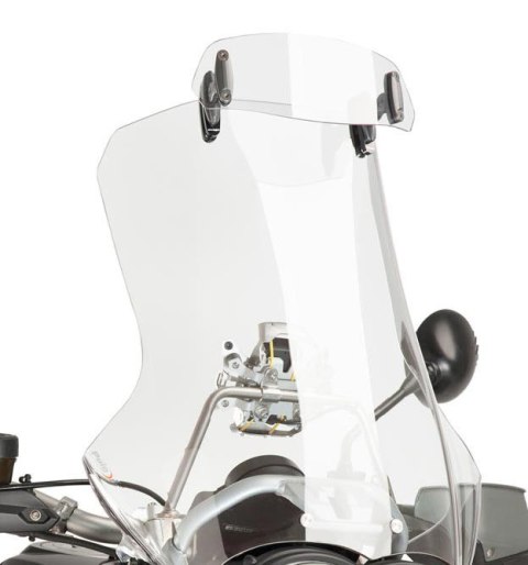 Regulowany deflektor PUIG do szyb i owiewek 22x9 cm (clip-on)